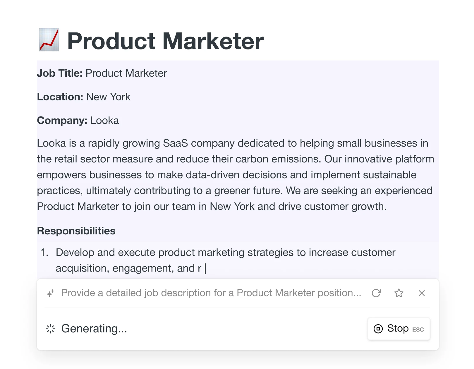 Crea cualquier contenido