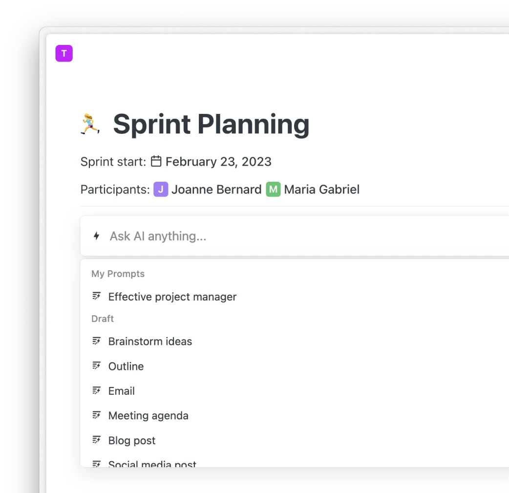 Empower your efficiency with AI for $6/mo