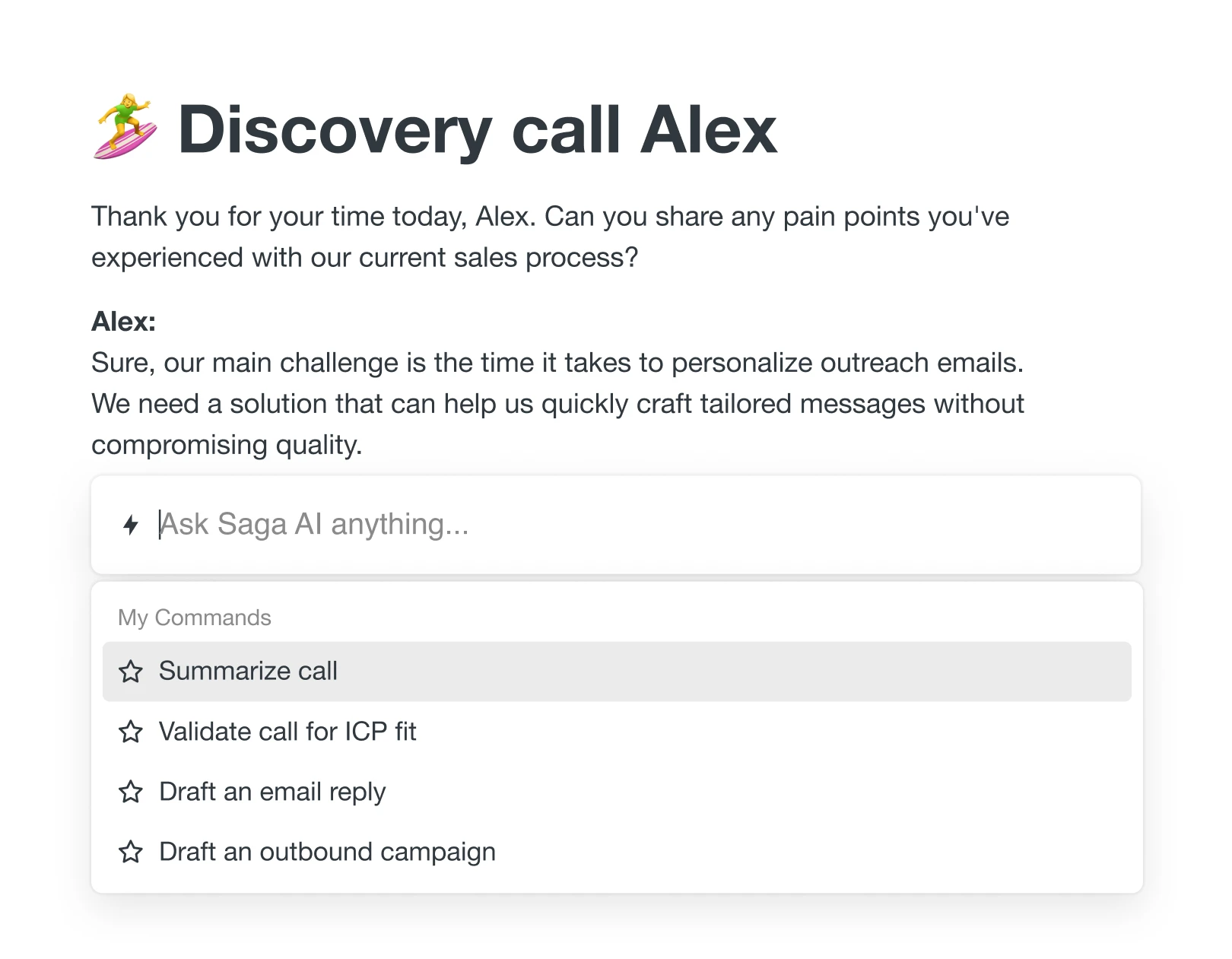 Save and reuse prompts