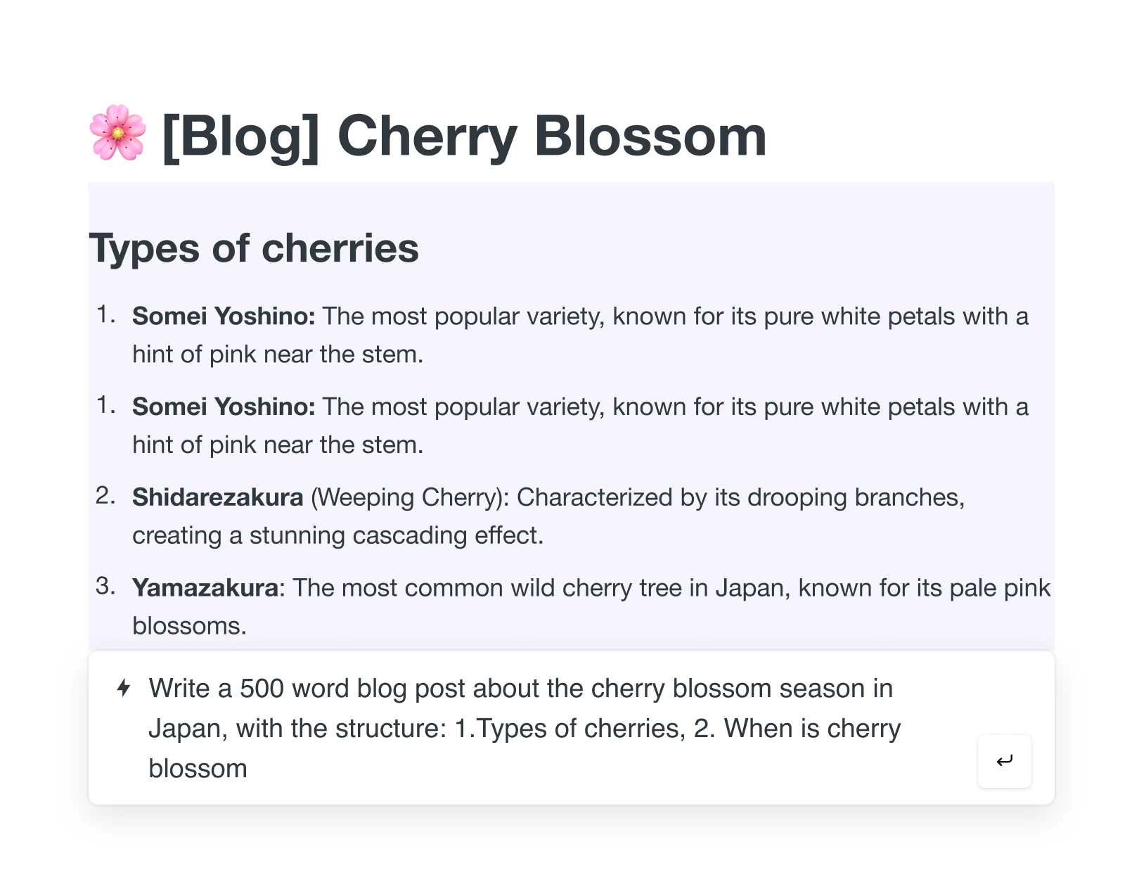 Obtenha um primeiro rascunho rapidamente