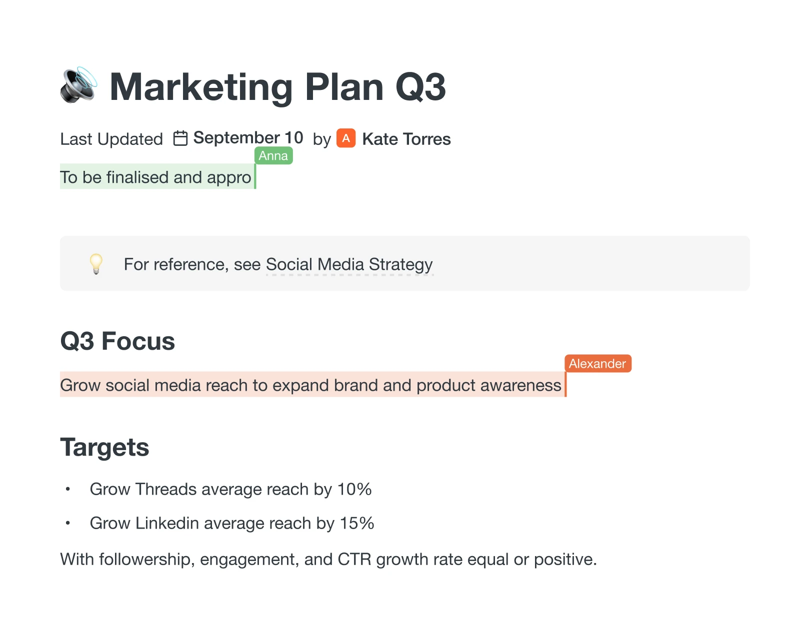 Seamless collaboration